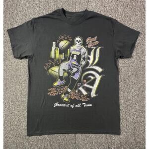 Goat Crew Lebron James Crew Neck T-Shirt Mens  Black Graphic La Lakers